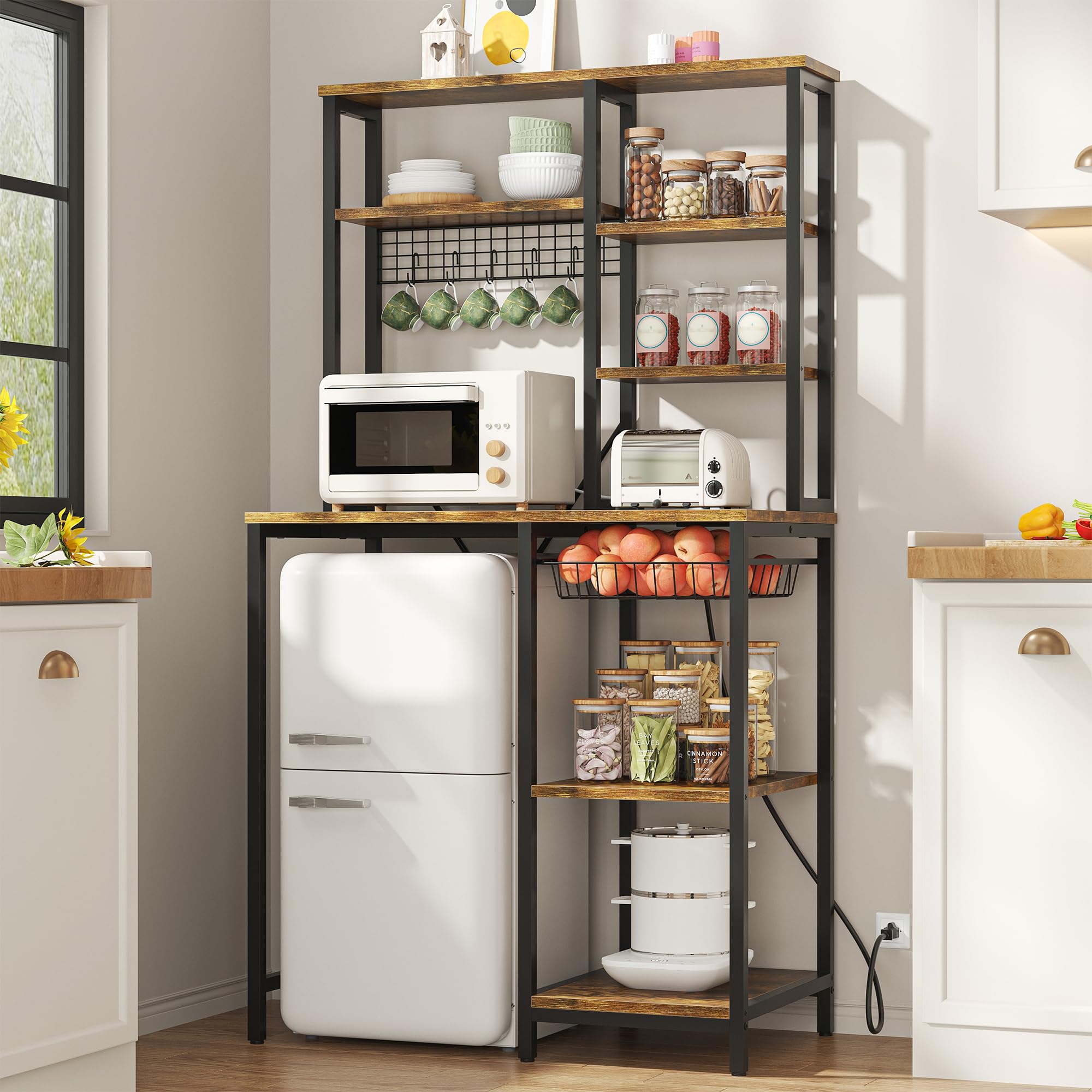 Kitchen Appliances Outlet - Kitchen Appliance Stand With Storage Shelves