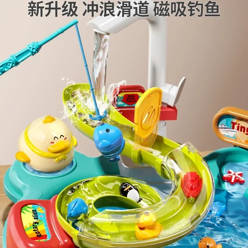Kitchen Appliances Toys - Children Puzzle Pretend Play Toys Dishwashing
