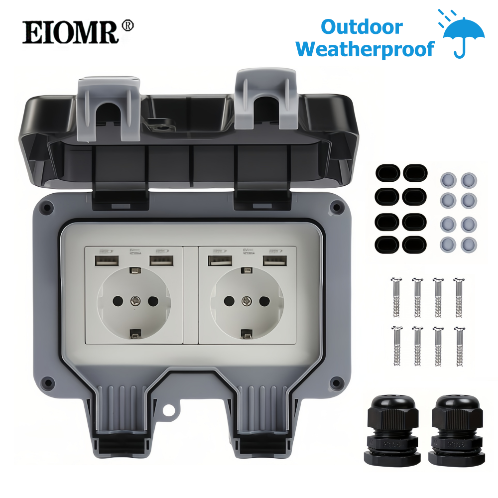 EIOMR USB Outdoor Waterproof S - Kitchen Appliances Uk のレビューと価格
