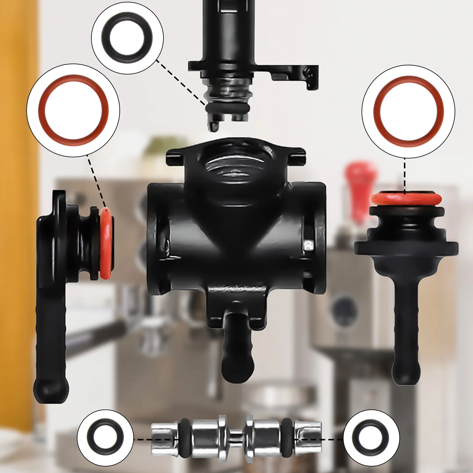 30pcs Coffee Machine O-ring Fo - Kitchen Appliances Outlet のレビューと価格