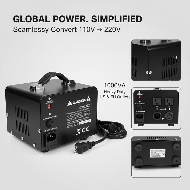 Power Voltage Changer 1000VA F - Kitchen Appliances Outlet のレビューと価格