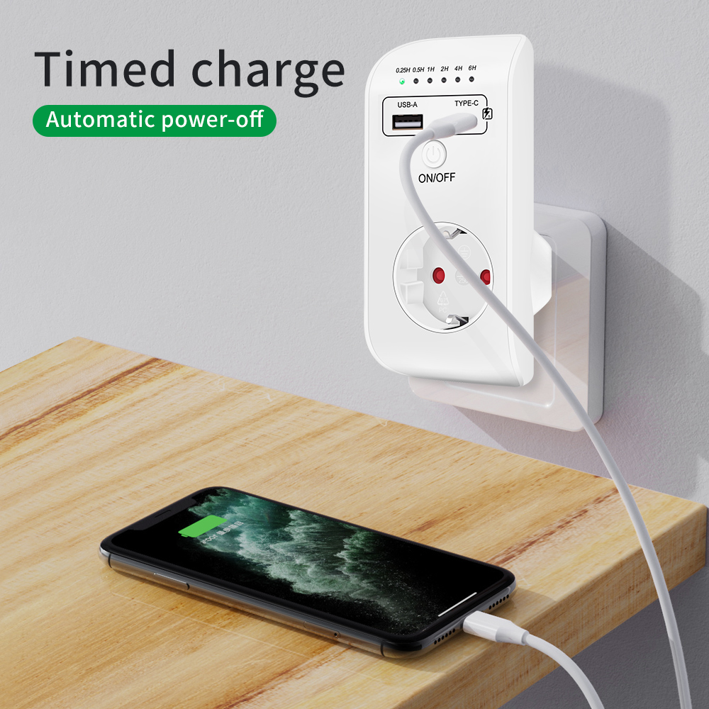 USB Type-C Timer Switch Digita - Kitchen Appliances Outlet のレビューと価格