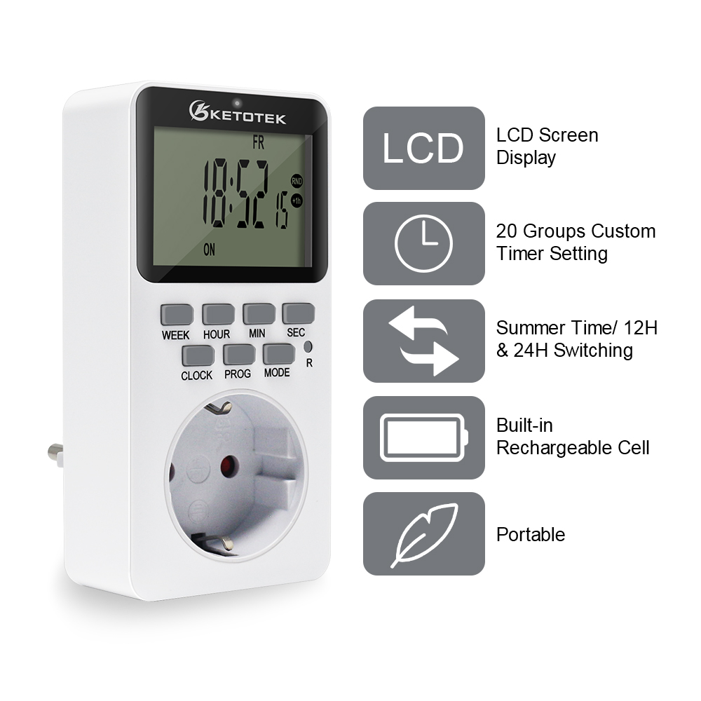 EU/US/UK Electronic Digital Ti - Kitchen Appliances Uk のレビューと価格