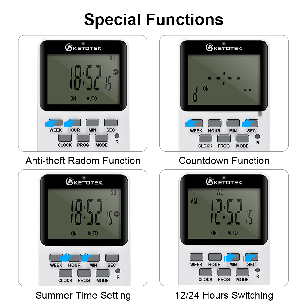 EU/US/UK Electronic Digital Ti - Kitchen Appliances Uk のレビューと価格