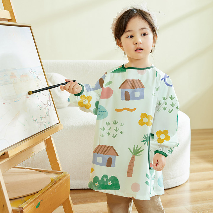 Children Waterproof Art Cover  - Kitchen Appliances Toys のレビューと価格