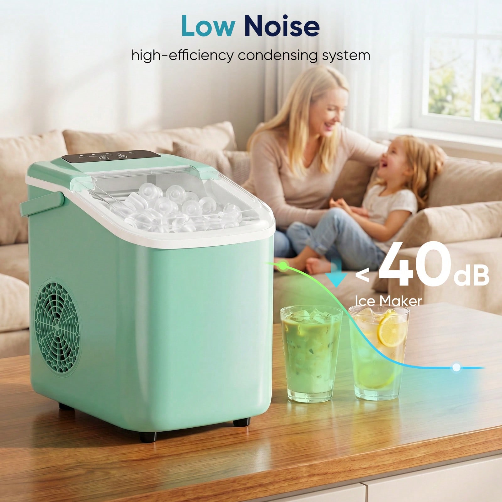 Nugget Ice Makers Countertop,  - Kitchen Appliances Green のレビューと価格