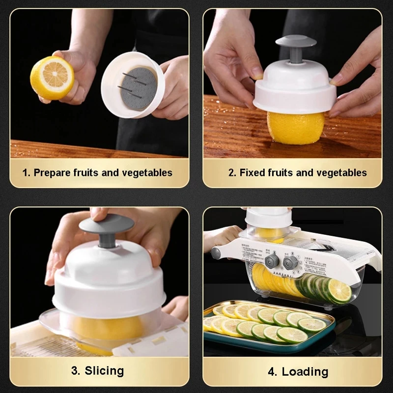 Multifunctional Lemon Slicer V - Kitchen Appliances Japan のレビューと価格
