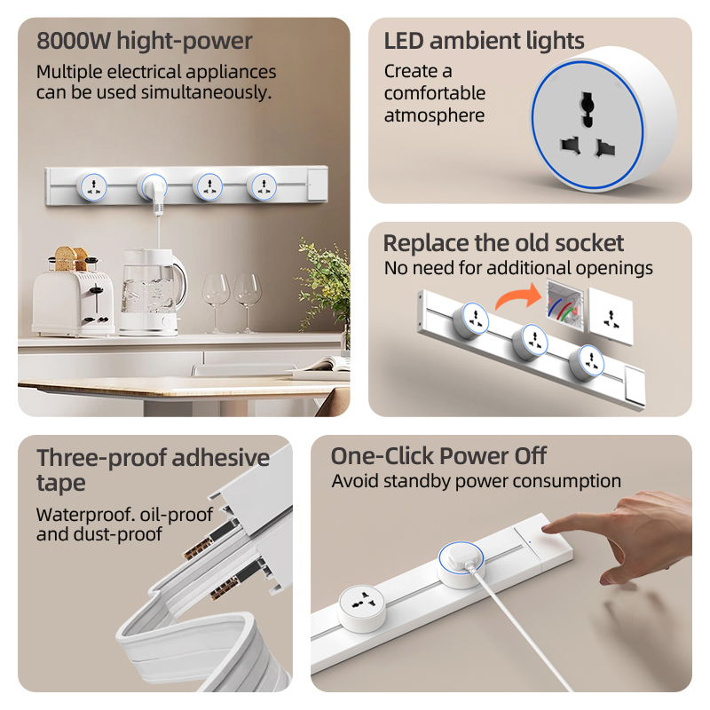 Track Socket with Switch Kitch - Kitchen Appliances Uk のレビューと価格