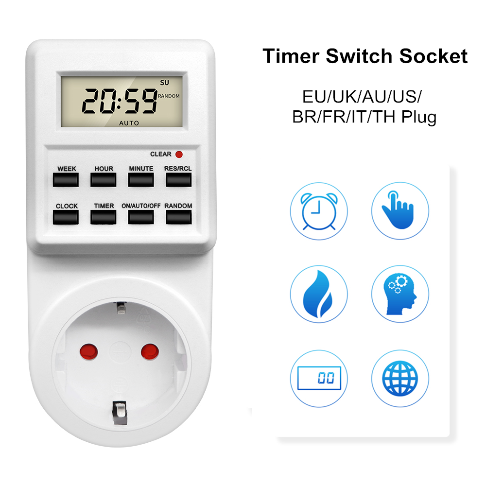Electronic Digital Timer Switc - Kitchen Appliances Uk のレビューと価格