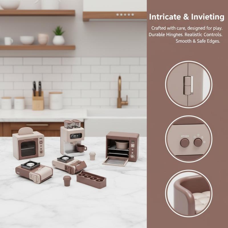 112 Scale Modern Dollhouse Mic - Kitchen Appliances Toys のレビューと価格