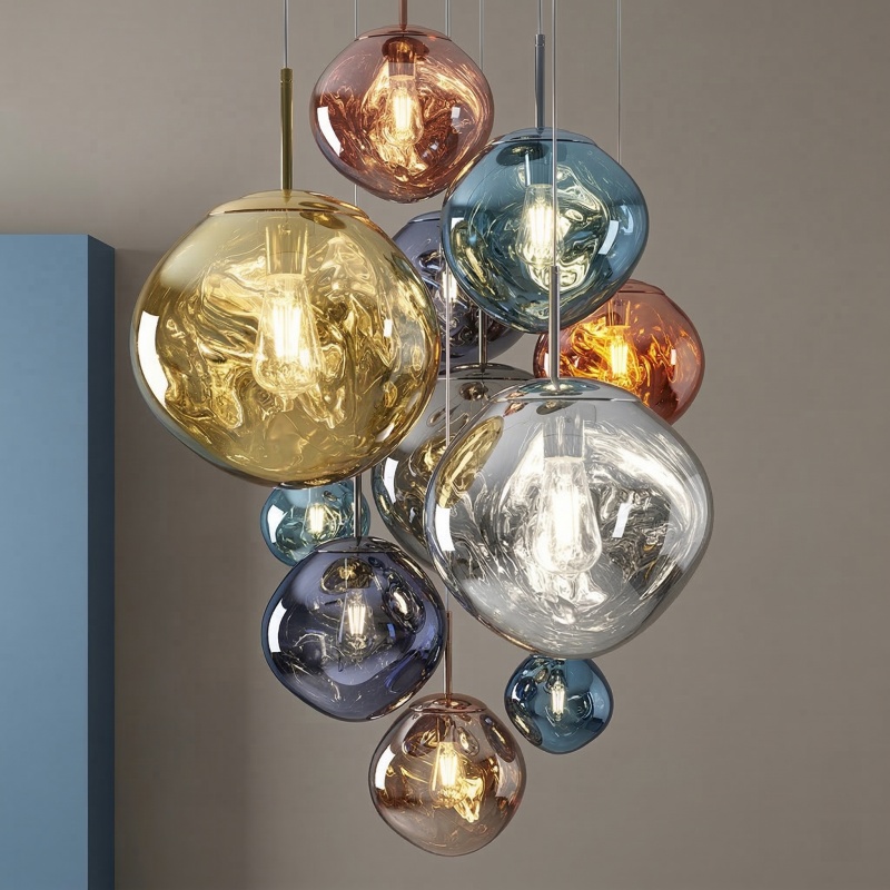 Nordic LED Pendant Light Irreg - Kitchen Appliances In White のレビューと価格