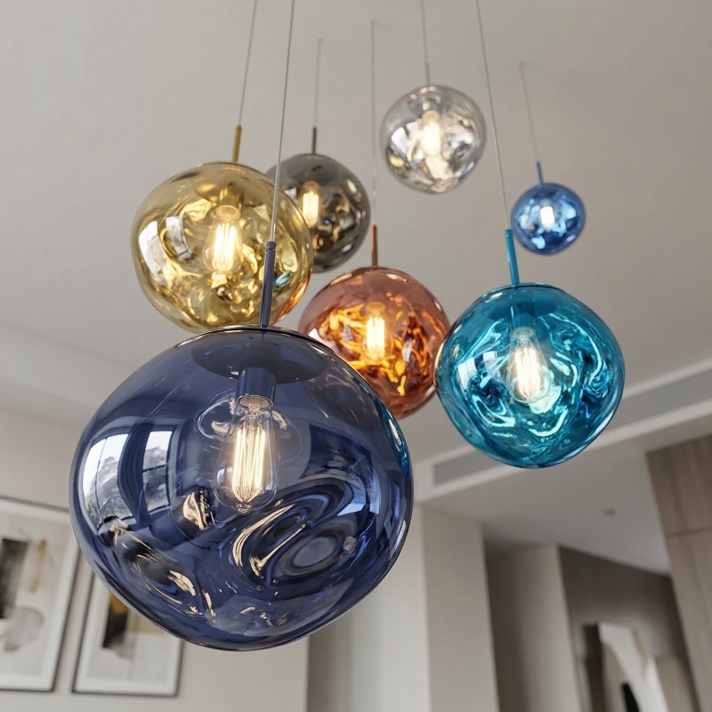 Nordic LED Pendant Light Irreg - Kitchen Appliances In White のレビューと価格
