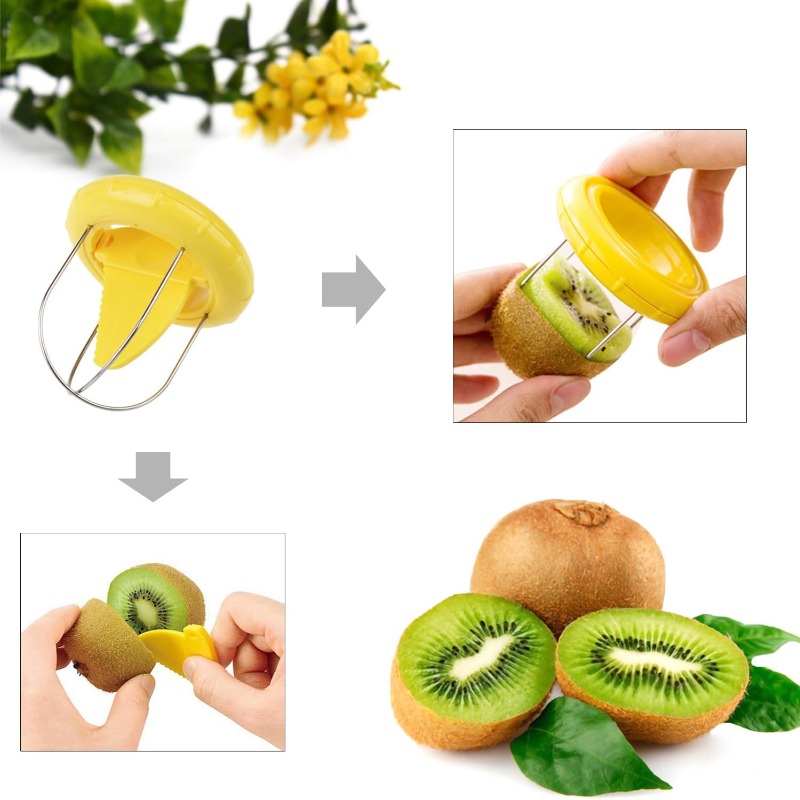 1/2PCS  Kiwi Peel Machine Kiwi - Kitchen Appliances Green のレビューと価格