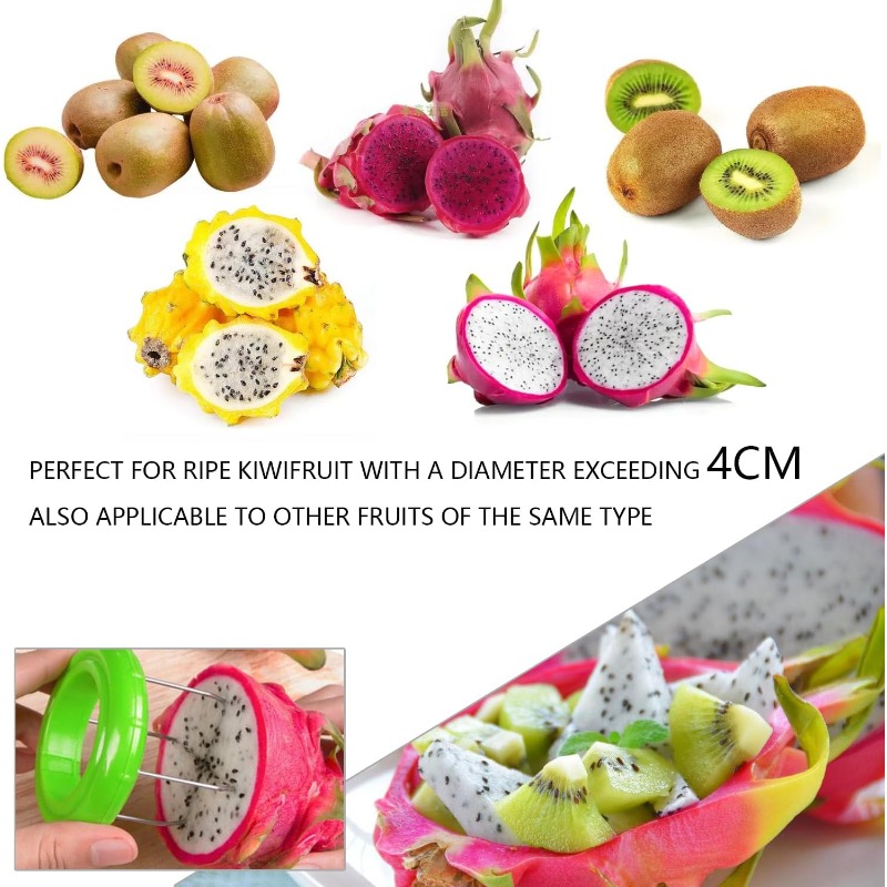 1/2PCS  Kiwi Peel Machine Kiwi - Kitchen Appliances Green のレビューと価格
