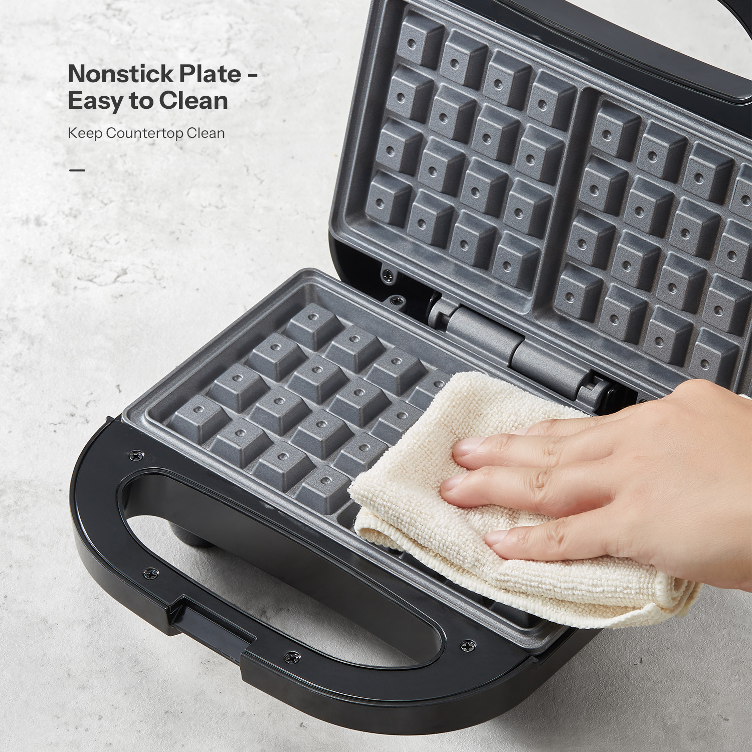 2-Slice Belgian Waffle Maker,  - Waffle Iron Belgian のレビューと価格