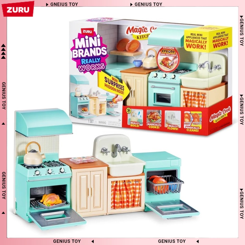 Zuru Mini Brands Magic Cook Ki - Kitchen Appliances Toys のレビューと価格