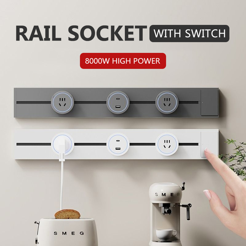 Track Socket with Switch Kitch - Kitchen Appliances Uk のレビューと価格