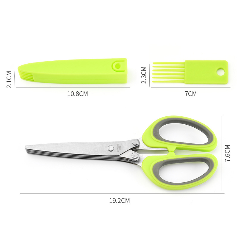 Multi-Layer Scissor Stainless  - Kitchen Appliances Green のレビューと価格