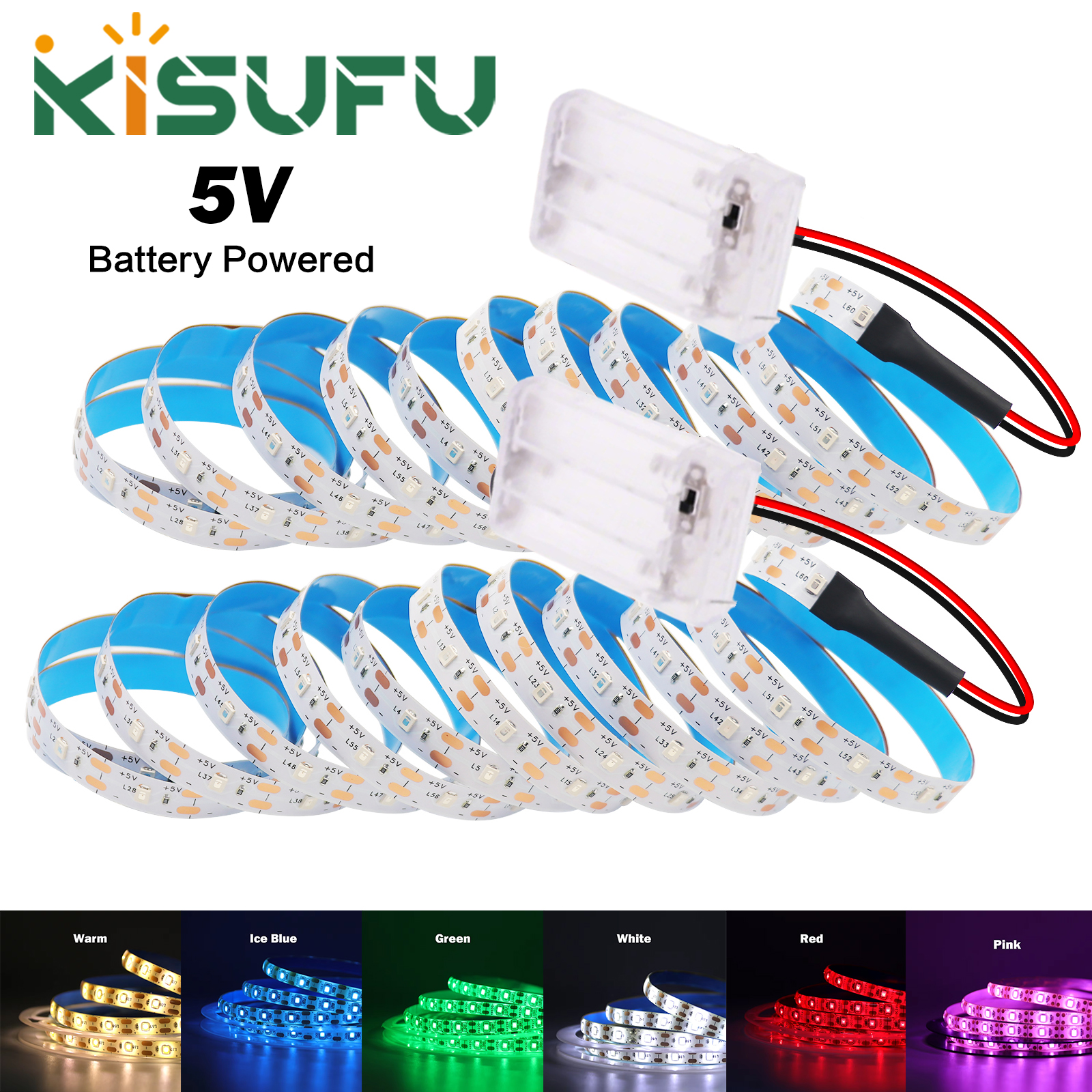 3AA Battery Power LED Strip Li - Kitchen Appliances In White のレビューと価格