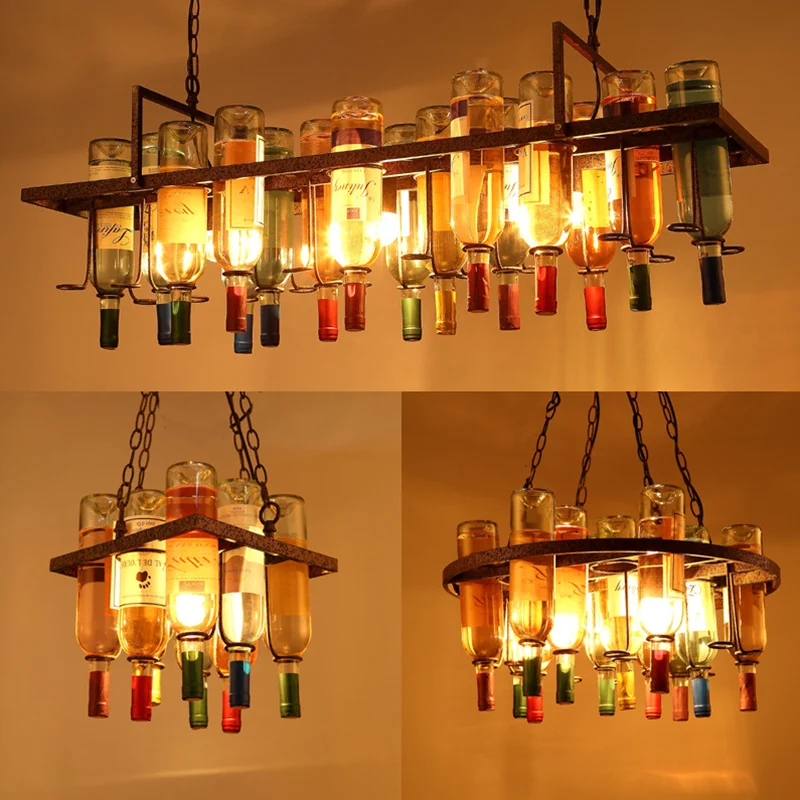 Vintage Wine Bottle Iron Led L - Kitchen Appliances Green のレビューと価格