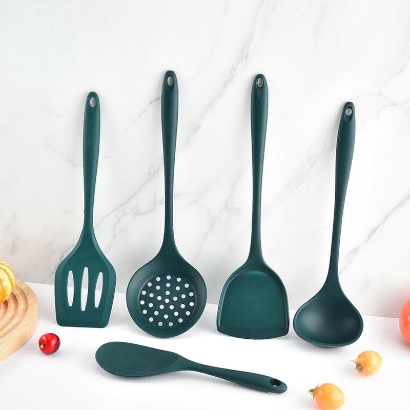 5Pcs Food Grade Silicone Kitch - Kitchen Appliances Green のレビューと価格
