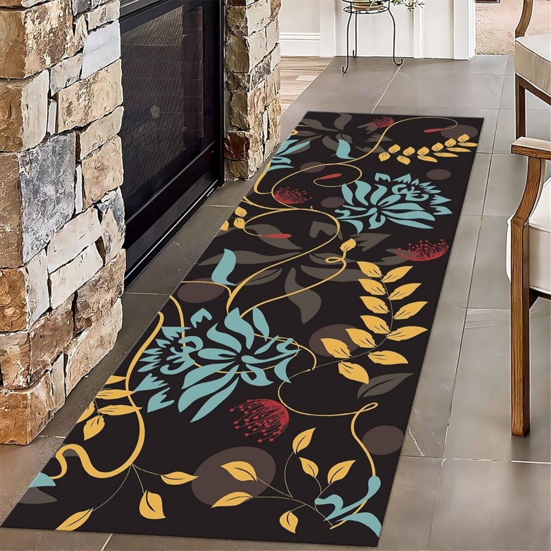 Tropical Leaves Print Runner R - Kitchen Appliances Green のレビューと価格