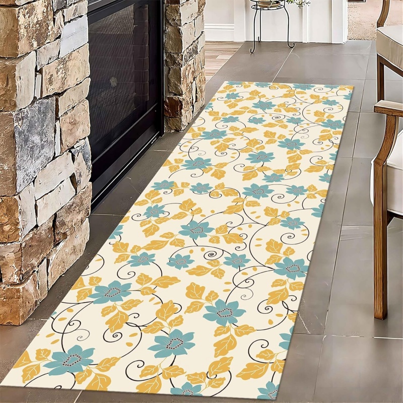 Tropical Leaves Print Runner R - Kitchen Appliances Green のレビューと価格