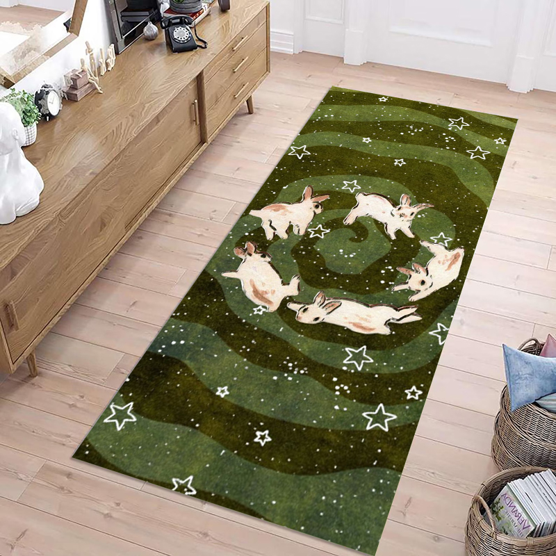 Cute Green Starry Rabbit Non-s - Kitchen Appliances Green のレビューと価格