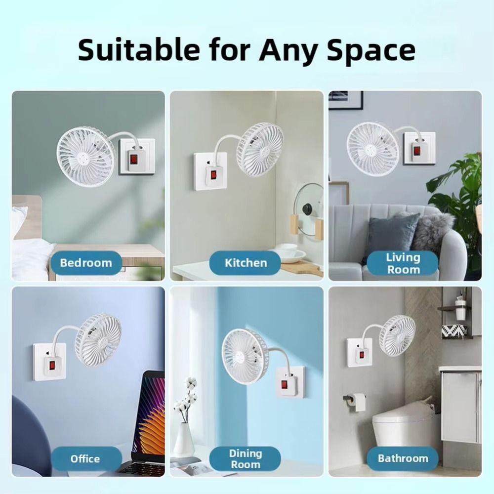 360 Rotatable Socket Fan Low N - Kitchen Appliances Uk のレビューと価格
