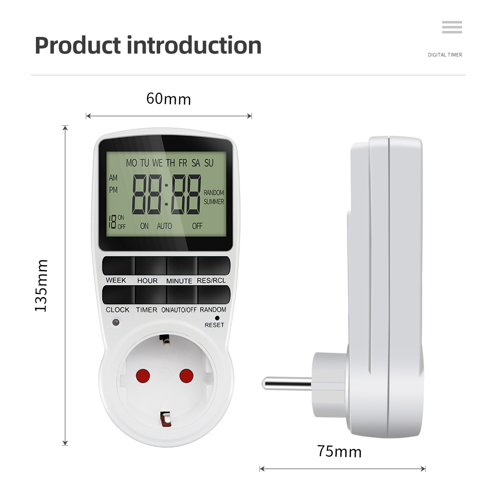 Electronic Digital Timer Switc - Kitchen Appliances Uk のレビューと価格